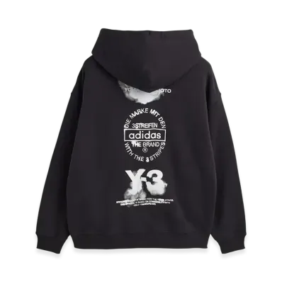 Y-3 Graphic Hoodie "Black"