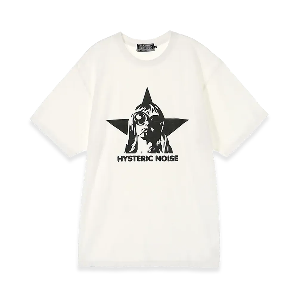 HYSTERIC GLAMOUR Hysteric Noise Tee "White"