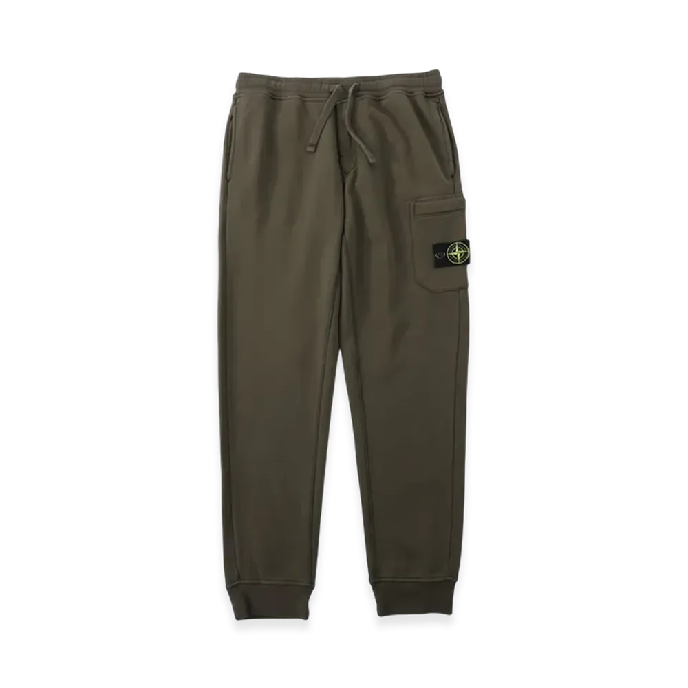 Stone Island Sweatpants 6200011 Organic Cotton Fleece "Militarygreen"