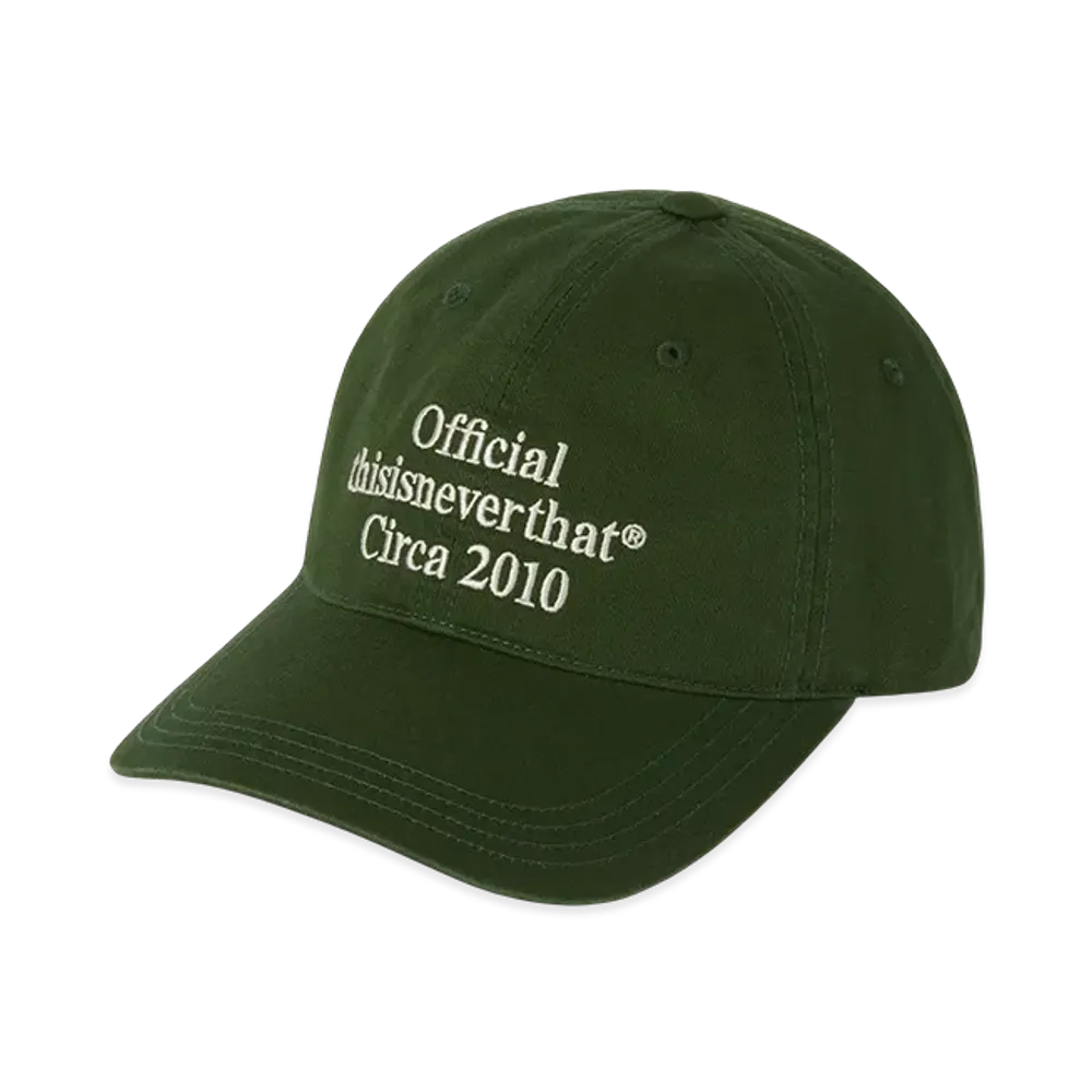 thisisneverthat Times Cap "Green"
