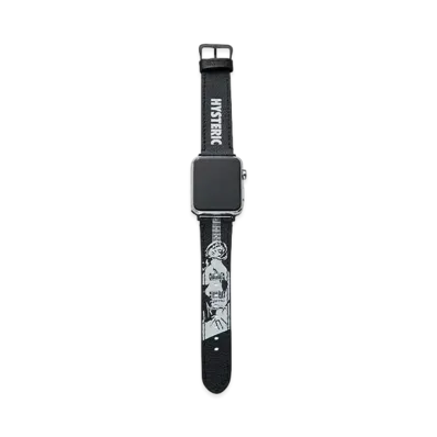 HYSTERIC GLAMOUR Guitar Girl Apple Watch Band "Black"