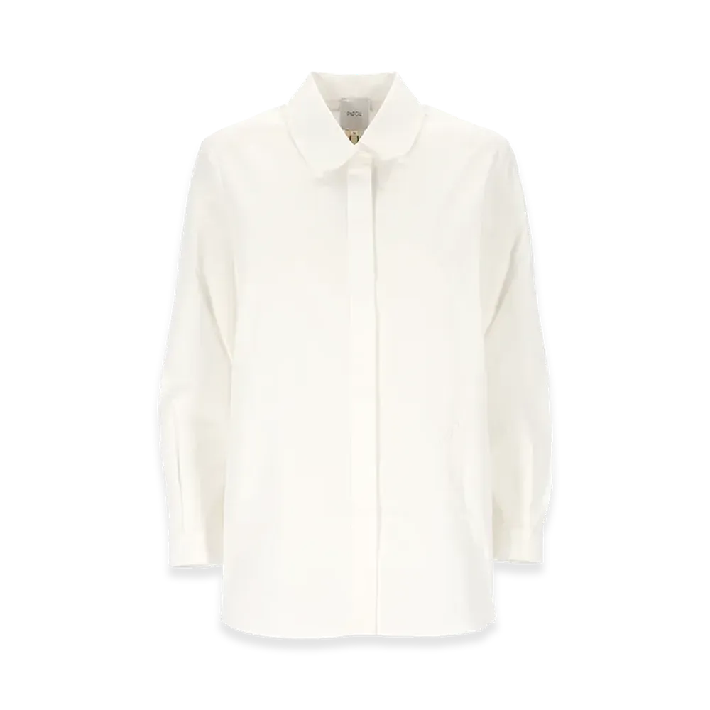 PATOU Women's Poplin Shirt "White"