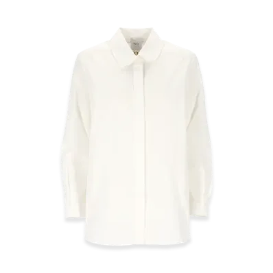 PATOU Women's Poplin Shirt "White"