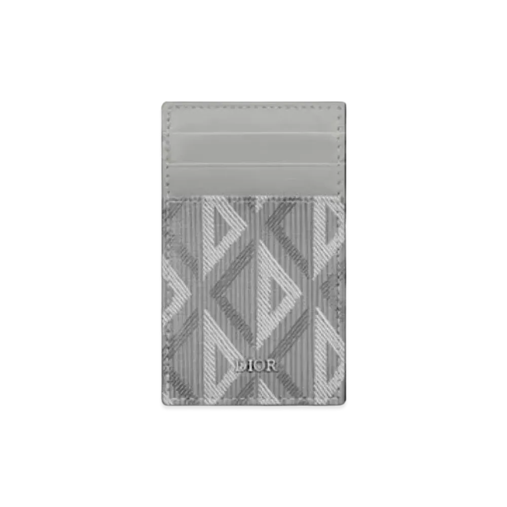 Dior Card Holder With Banknotes "Gray"
