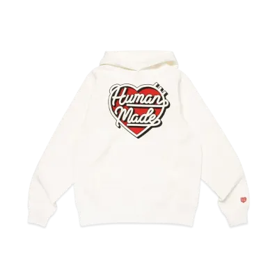 HUMAN MADE Heavyweight Hoodie "White"