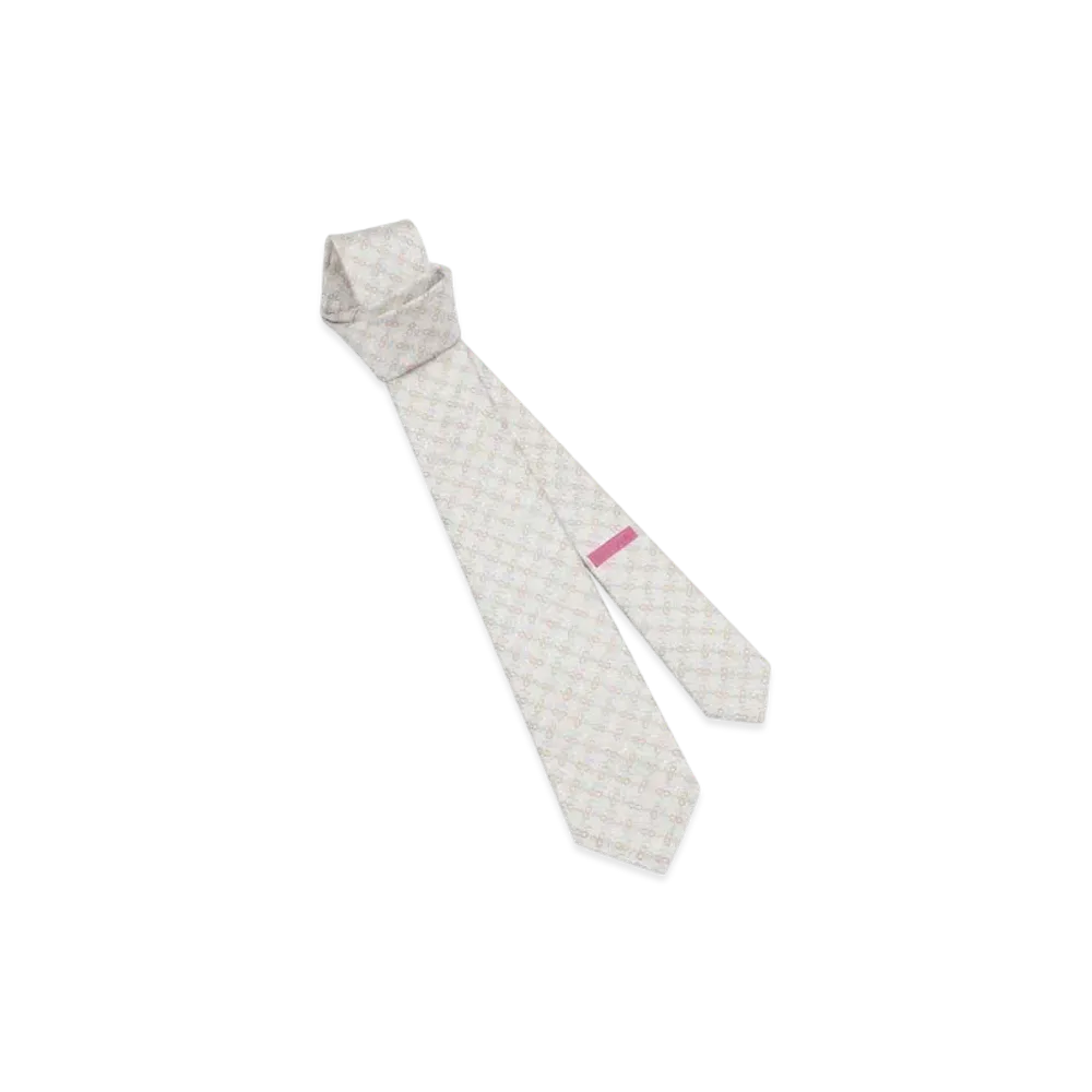 BVLGARI Formal Tie "Ivory"