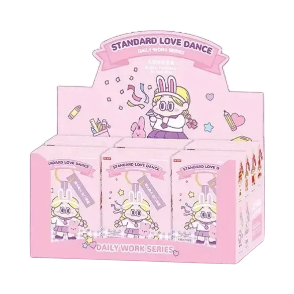 POP MART CHERRYPIE Standard Love Dance Daily Work Series Plush Pendant [Assortment Box]