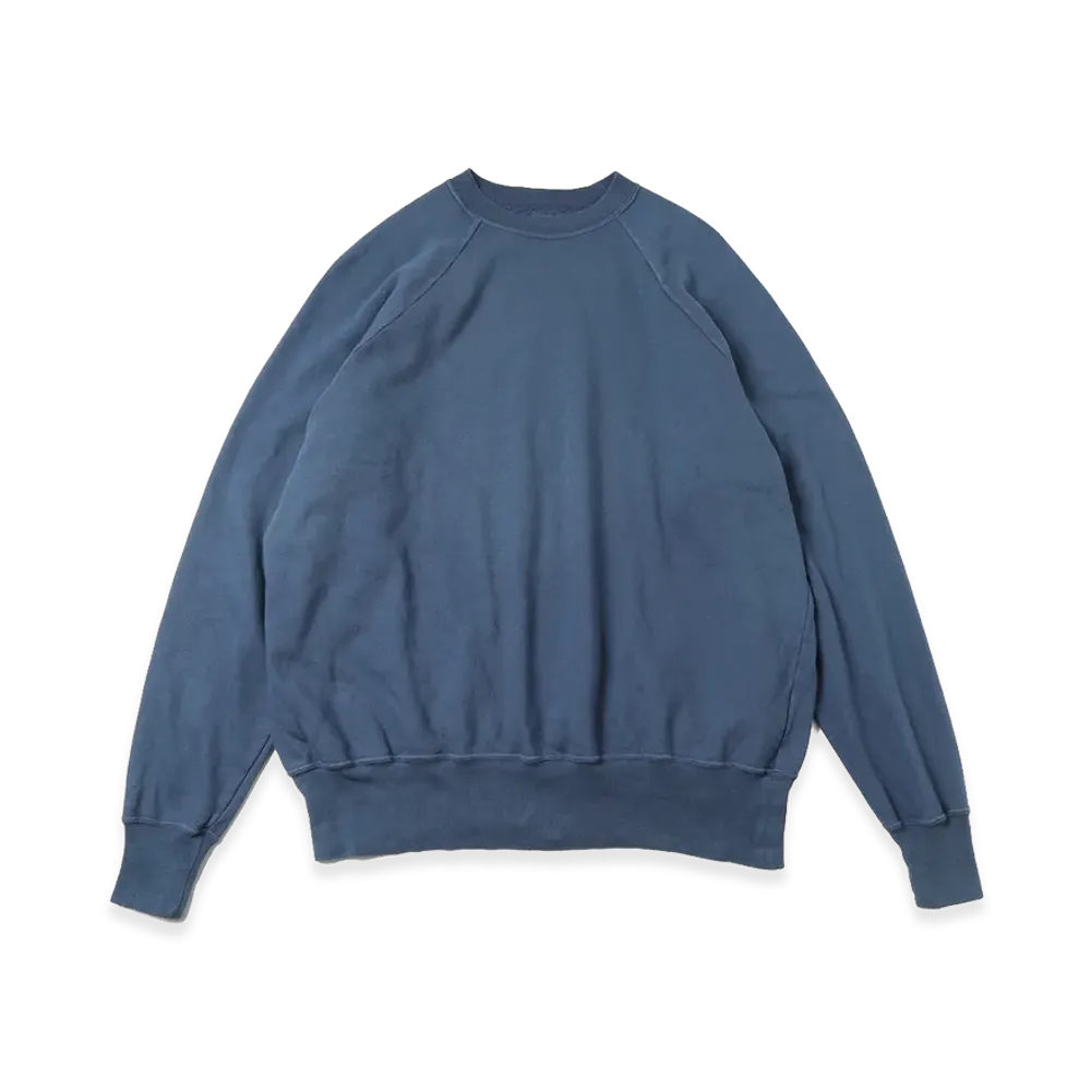 A.PRESSE Vintage Light Weight Sweatshirt "Blue"