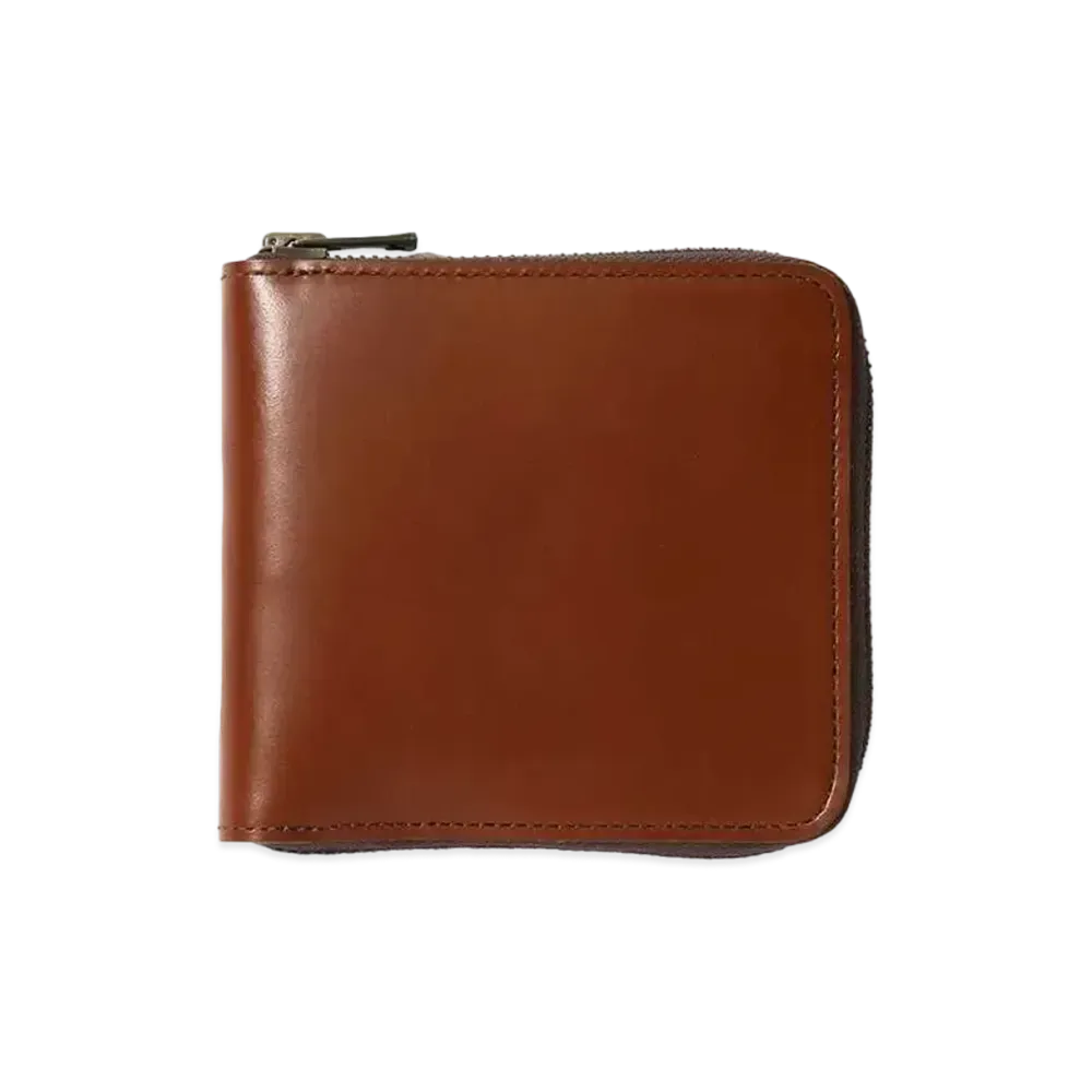 Needles Single Wallet Steer Lthr "Brown"