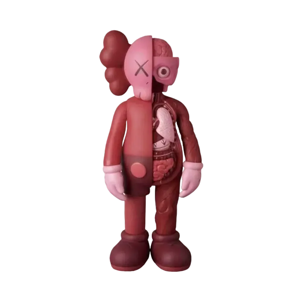 KAWS × Medicom Toy #8 Companion (Flayed)  "Blush"