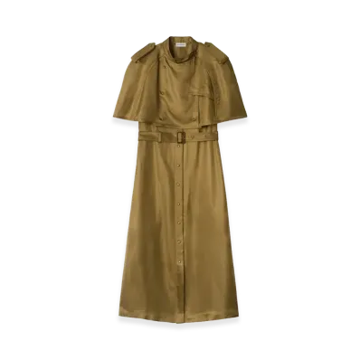 Burberry Women's Coats "Khaki"