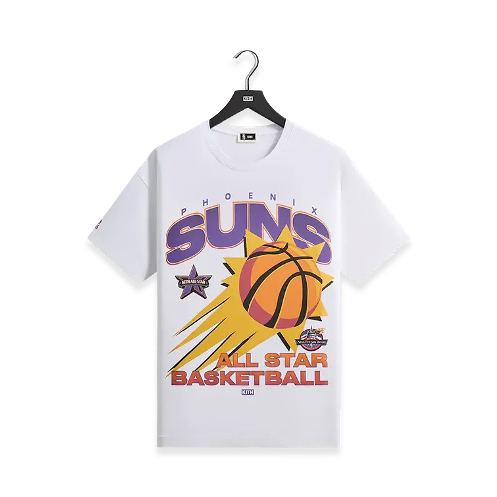 Kith x NBA All-Star Phoenix Suns Vintage Tee "White"