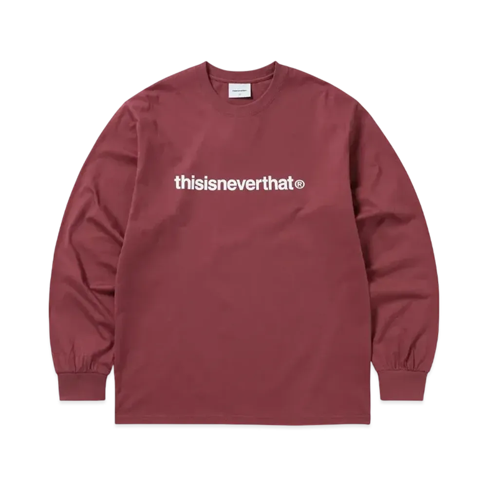 thisisneverthat T-Logo L/S Tee "Dried Rose"