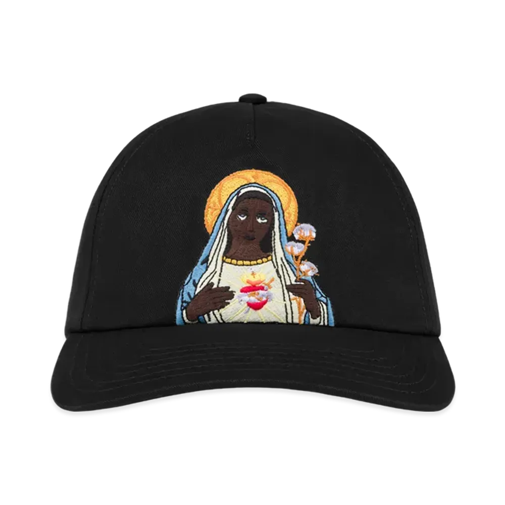 DENIM TEARS Black Mary Cap "Black"