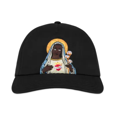 DENIM TEARS Black Mary Cap "Black"