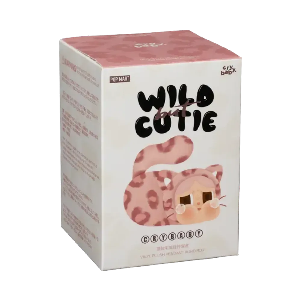 POP MART CRYBABY Wild but Cutie Series - Vinyl Plush Pendant [Piece]