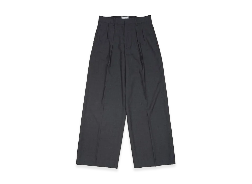 VAULTROOM VGC Wool Wide Slacks "Charcoal"