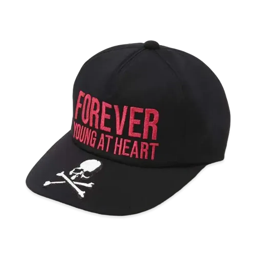 mastermind JAPAN Embroidery Cap Fyah "Black"