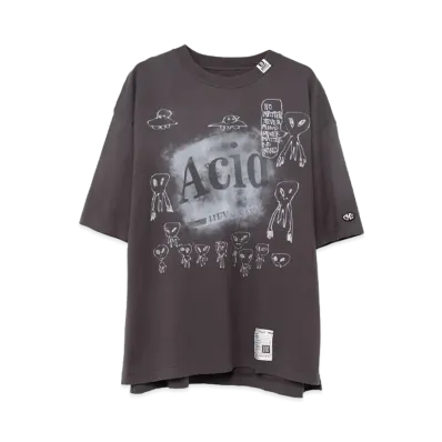 Maison MIHARA YASUHIRO Distressed Acid Printed T-shirt "Black"