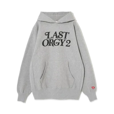HUMAN MADE x UNDER COVER LAST ORGY 2 GDC PIZZA HOODIE "Grey"