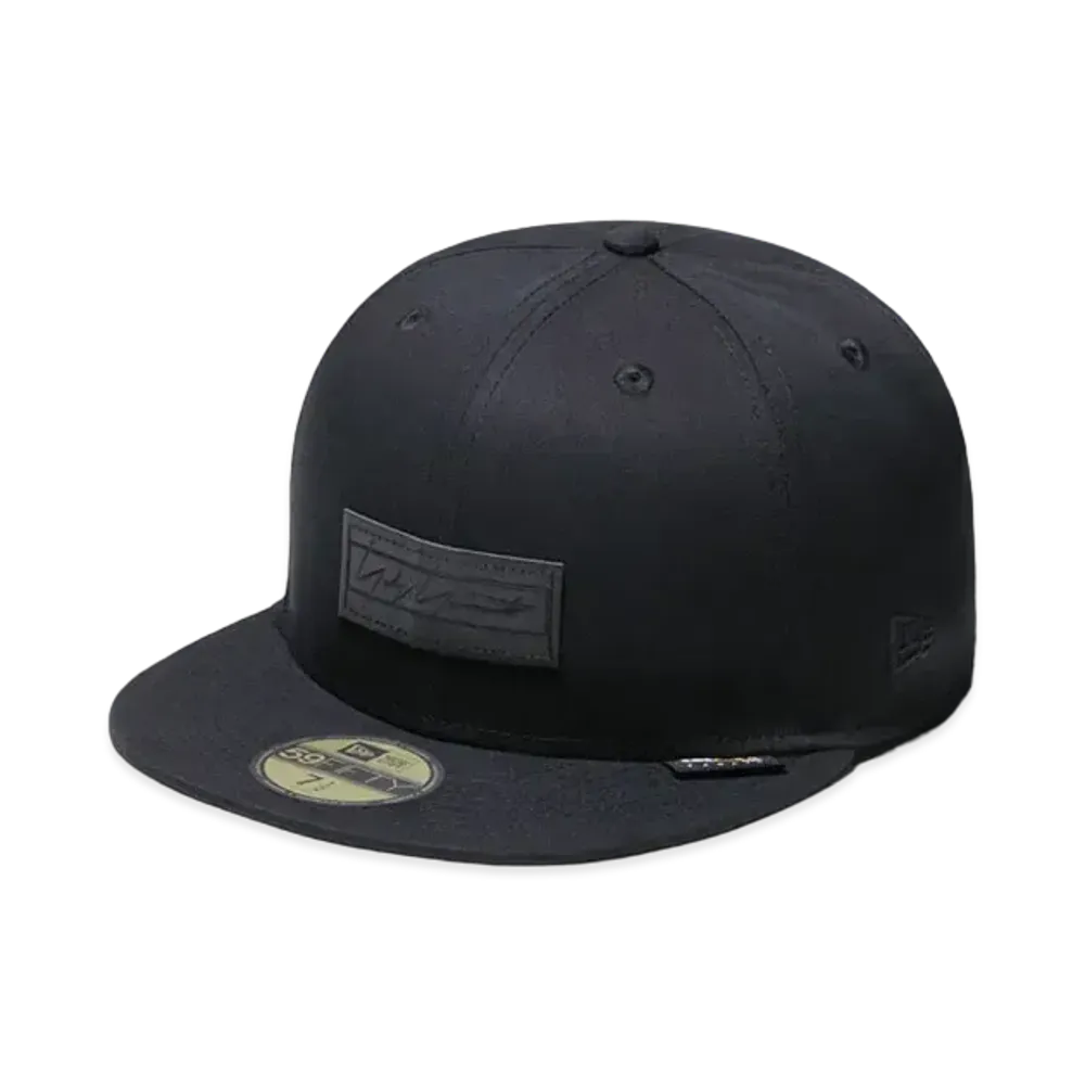 Yohji Yamamoto Pour Homme NEW ERA CORDURA 59FIFTY YY LEATHER PATCH "Black"