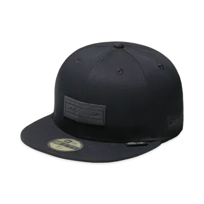 Yohji Yamamoto Pour Homme NEW ERA CORDURA 59FIFTY YY LEATHER PATCH "Black"