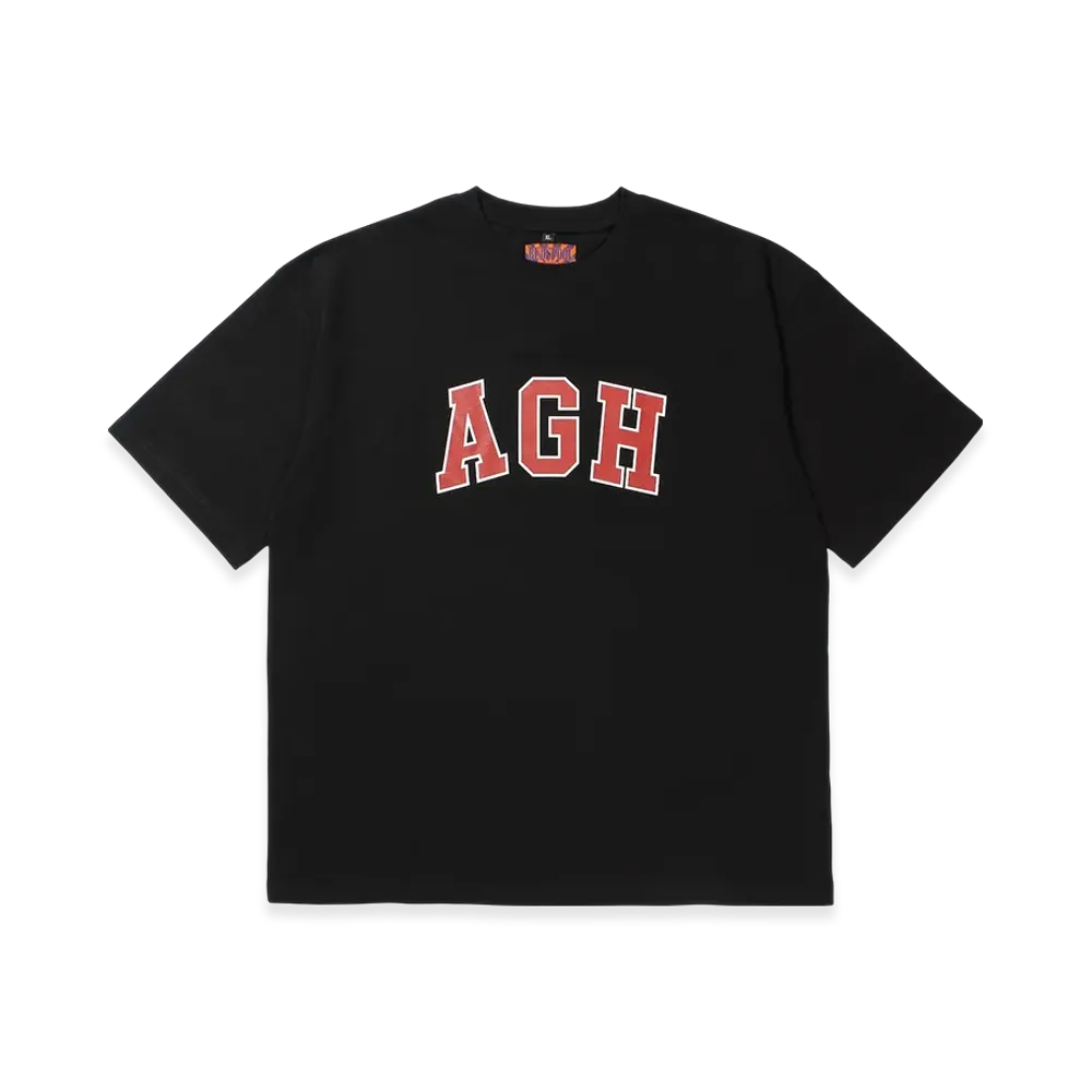 APHRODITEGANG AGH Logo S/S Tee "Burgundy"