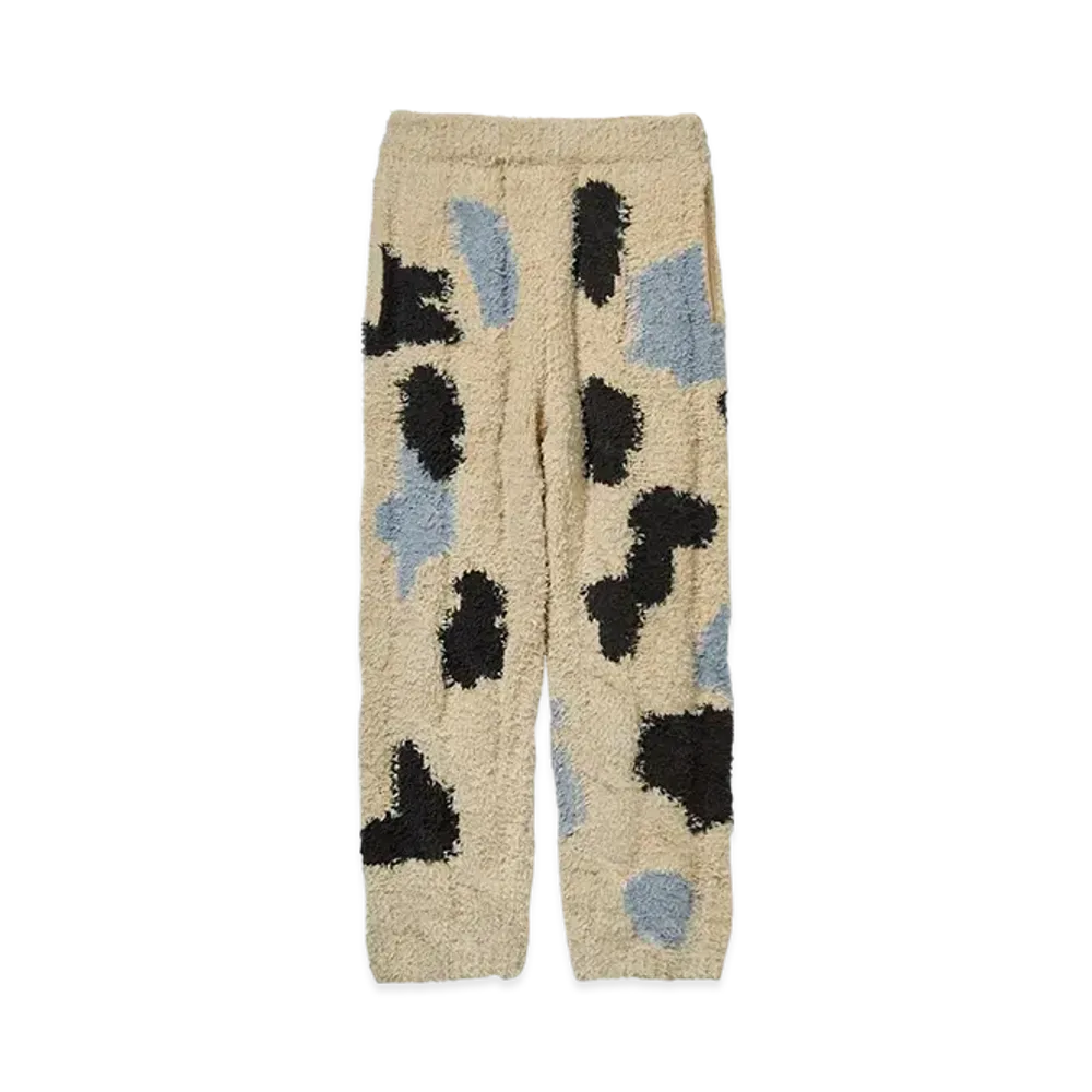 GELATO PIQUE Homme x WILDSIDE UNISEX Cable Knit Long Pants "Ivory"