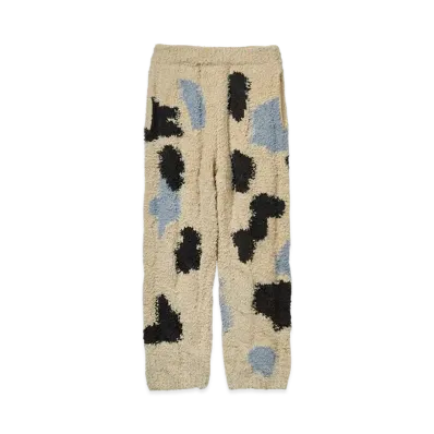 GELATO PIQUE Homme x WILDSIDE UNISEX Cable Knit Long Pants "Ivory"