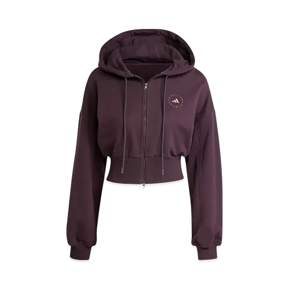 adidas by Stella McCartney Sportswear Cropped Parka "Mineral Red"