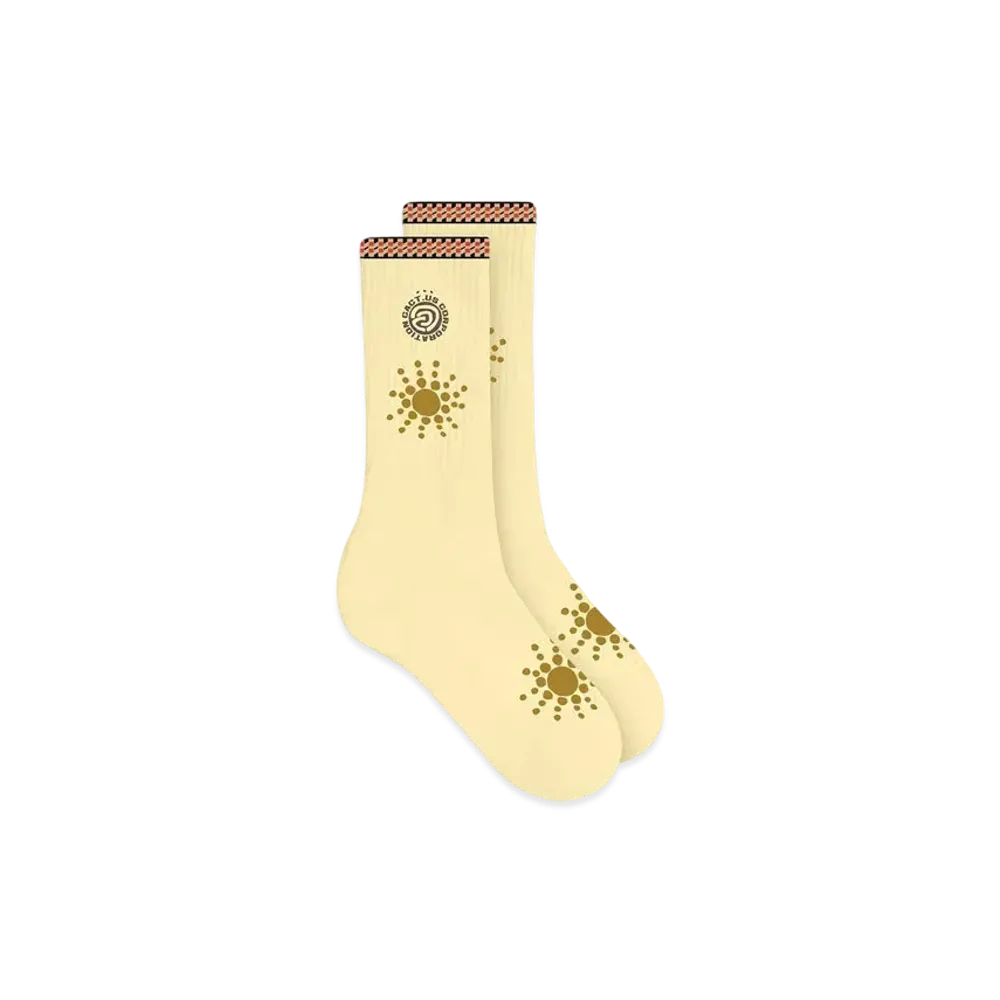Travis Scott Cactus Jack STARBURST SOCK "Beige"