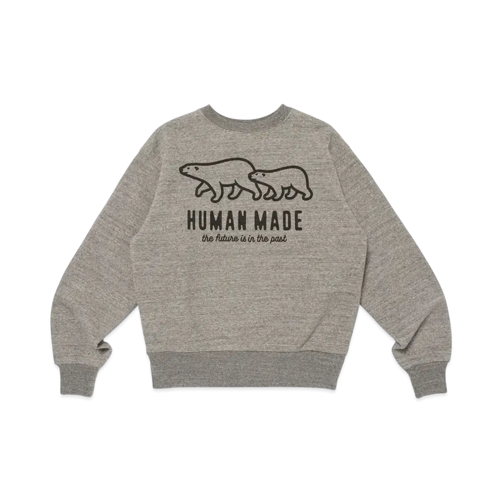 HUMAN MADE Graphic Sweatshirt "Gray"