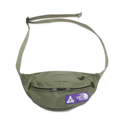PALACE x The North Face Purple Label Mountain Wind Waist Bag "Sage Green"