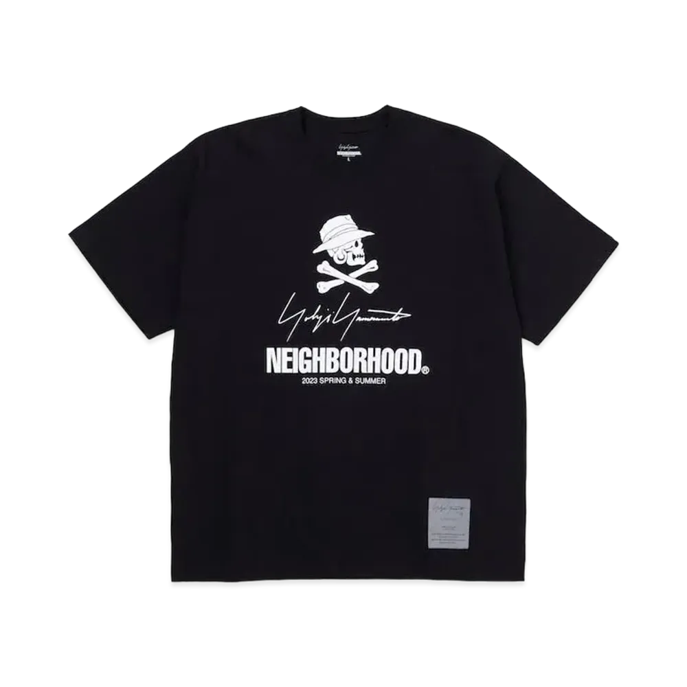 NEIGHBORHOOD x Yohji Yamamoto POUR HOMME YN . Crewneck SS-2 . CO "Black"
