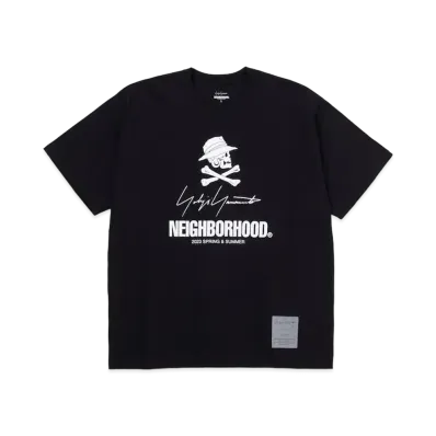 NEIGHBORHOOD x Yohji Yamamoto POUR HOMME YN . Crewneck SS-2 . CO "Black"