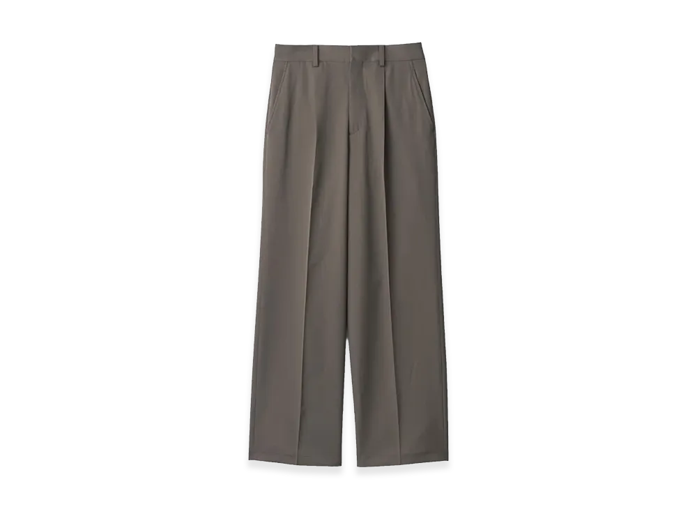 ssstein Straight Trousers "Khaki Beige"