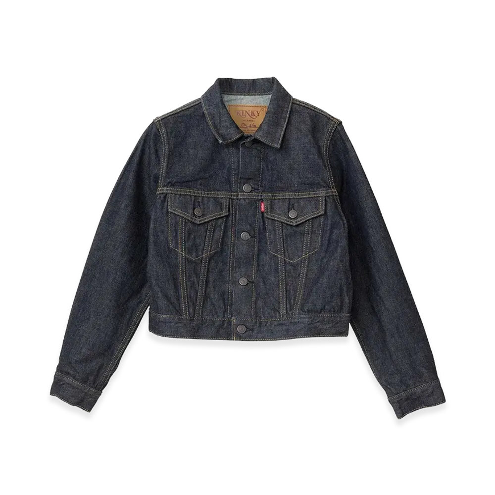HYSTERIC GLAMOUR Women's Denim Jacket "Indigo Blue"