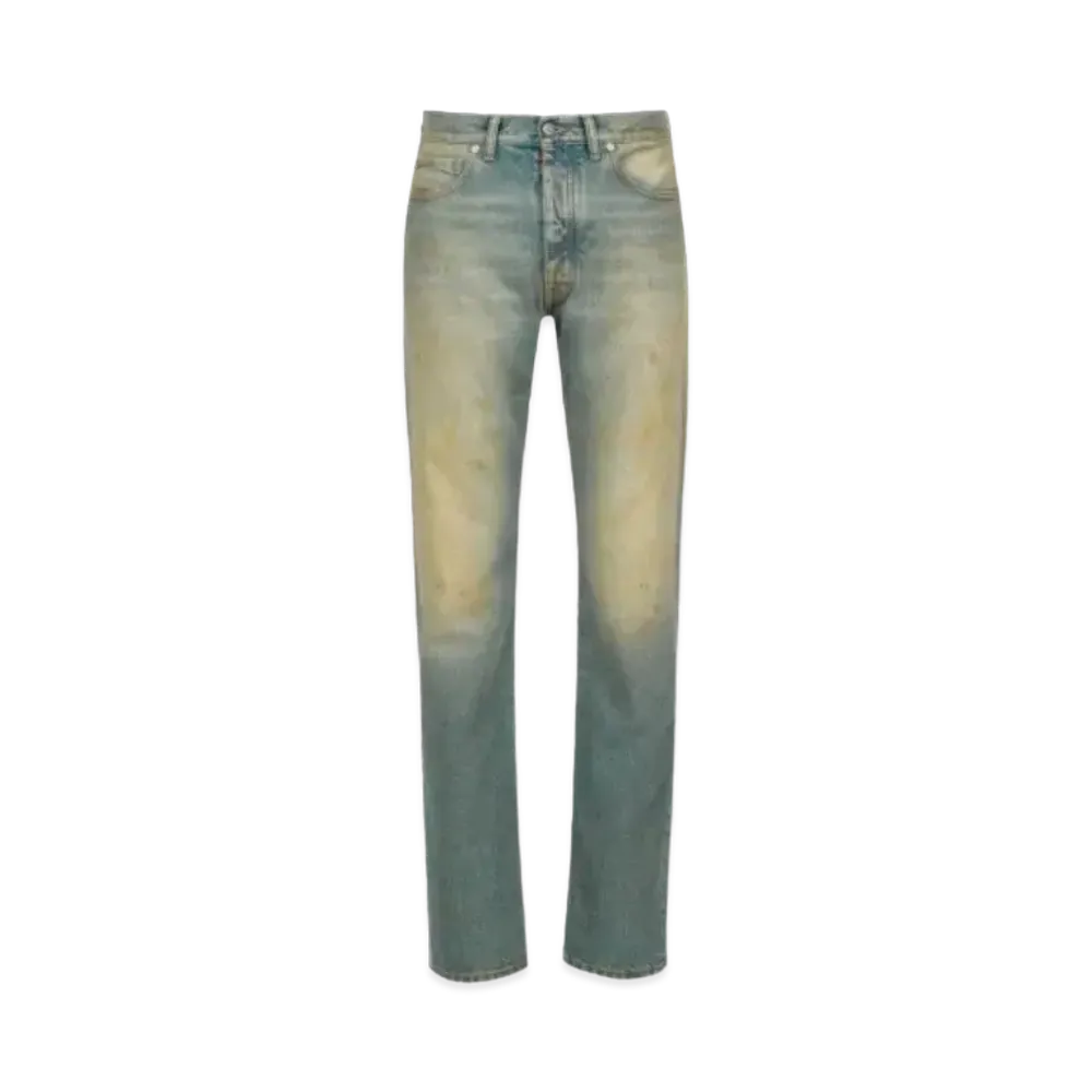 Maison Margiela Dirty Wash Jeans "Light Indigo/Beige"