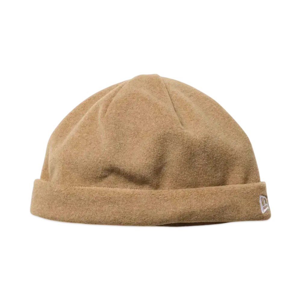 NEW ERA Basic Cuff Knit Short Polartec "Beige"