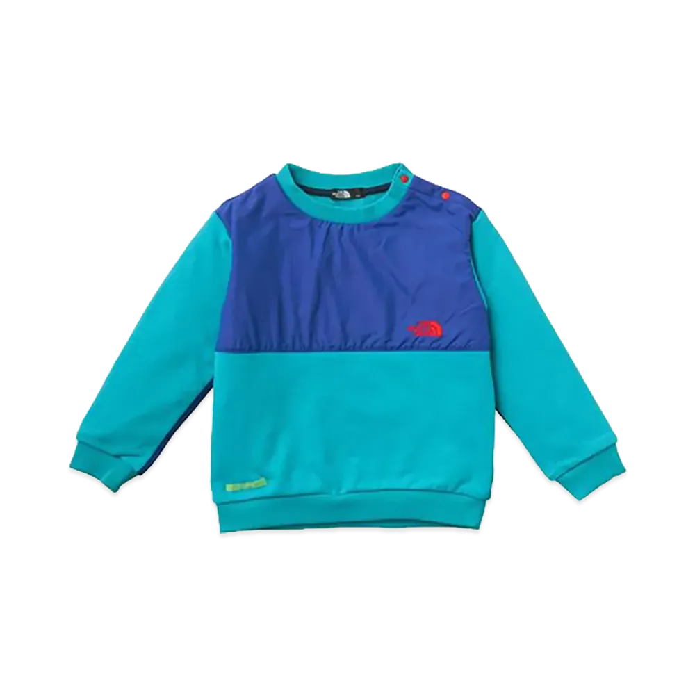 The North Face GREEN BATON Toddler Denali Sweat Crew Kids "Basic"