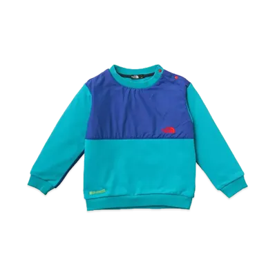 The North Face GREEN BATON Toddler Denali Sweat Crew Kids "Basic"