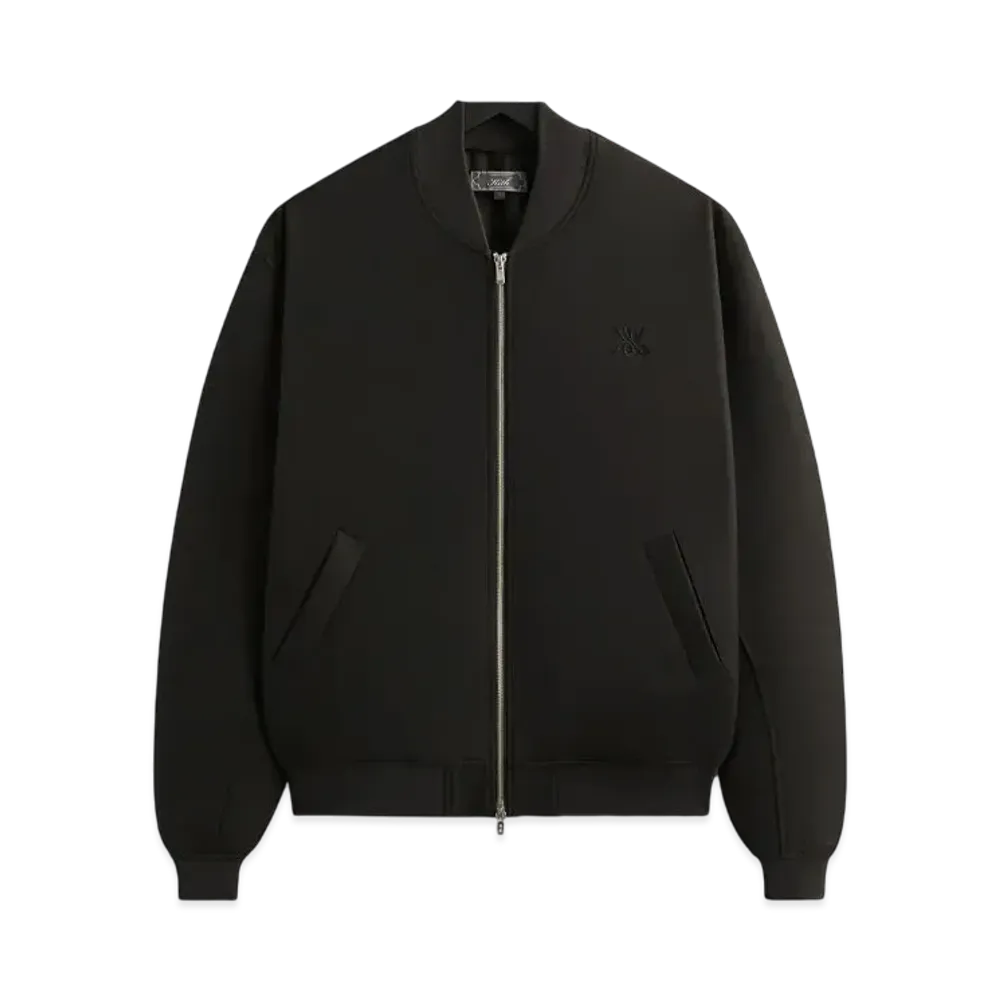 Kith Double Weave Avery Bomber Jacket "Black"