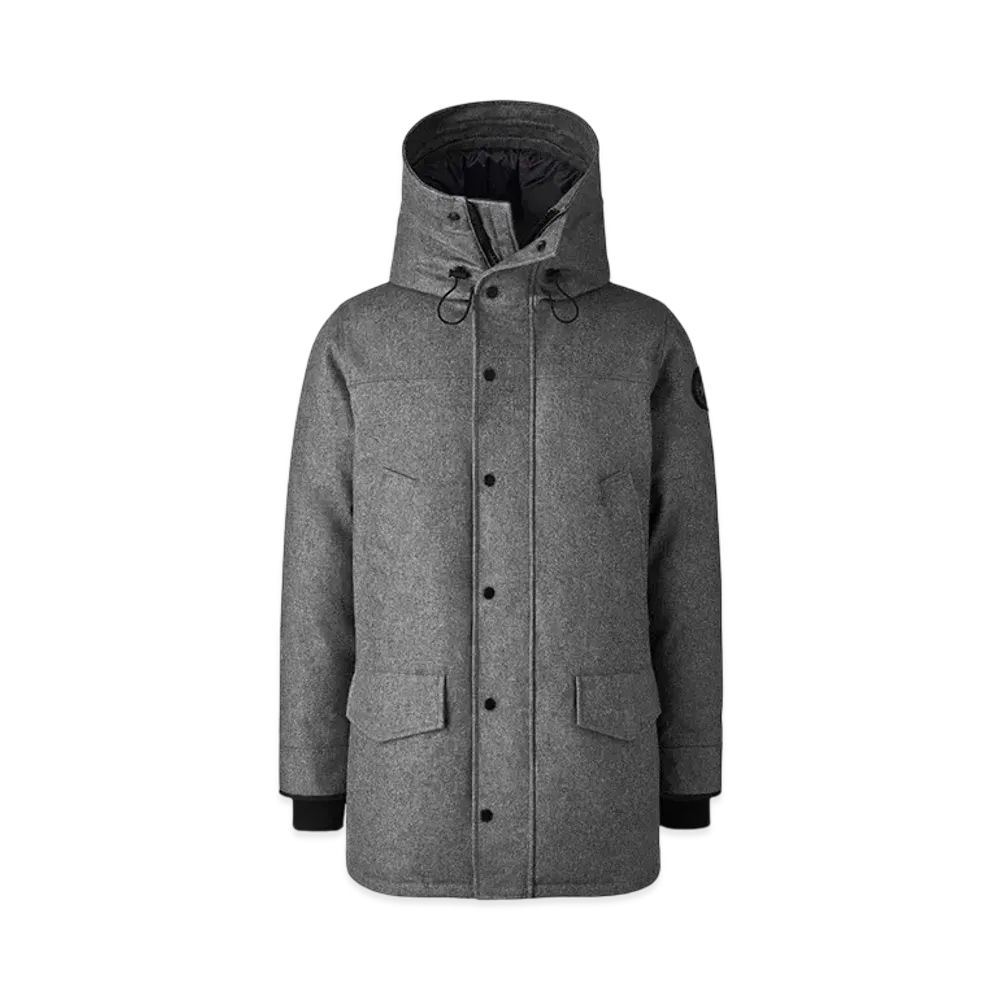 CANADA GOOSE Langford Parka Wool "SlateGreyMelange"