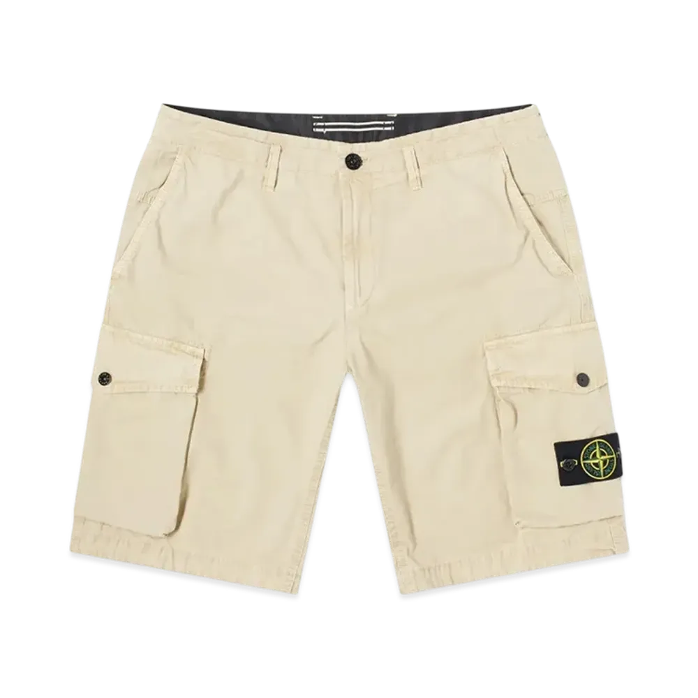 Stone Island L07WA T.CO+OLD Bermuda Shorts - 21SS "Sand"