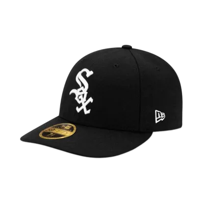 NEW ERA LP 59Fifty MLB On-field Chicago White Sox Game "Black"