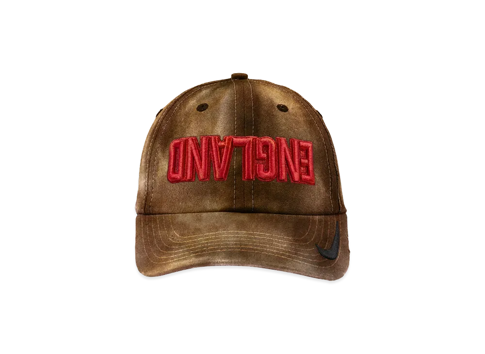 Travis Scott Cactus Jack x Nike England Distressed Total 90 Hat "Brown"