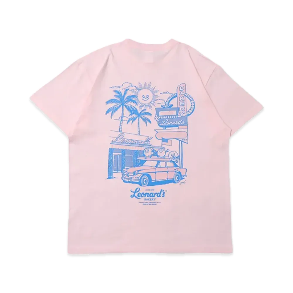 MFC STORE x Leonard's Bakery Neon Sign Tee MWC "L.Pink"