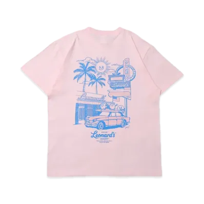 MFC STORE x Leonard's Bakery Neon Sign Tee MWC "L.Pink"