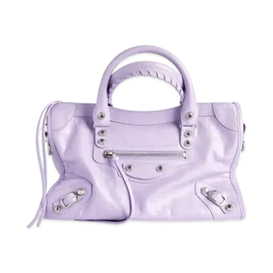 BALENCIAGA Le City Small Bag "Light Purple"