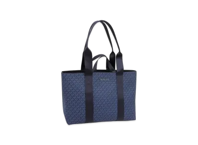 MICHAEL KORS Cooper Dual Handle Tote W Zip "Navy"
